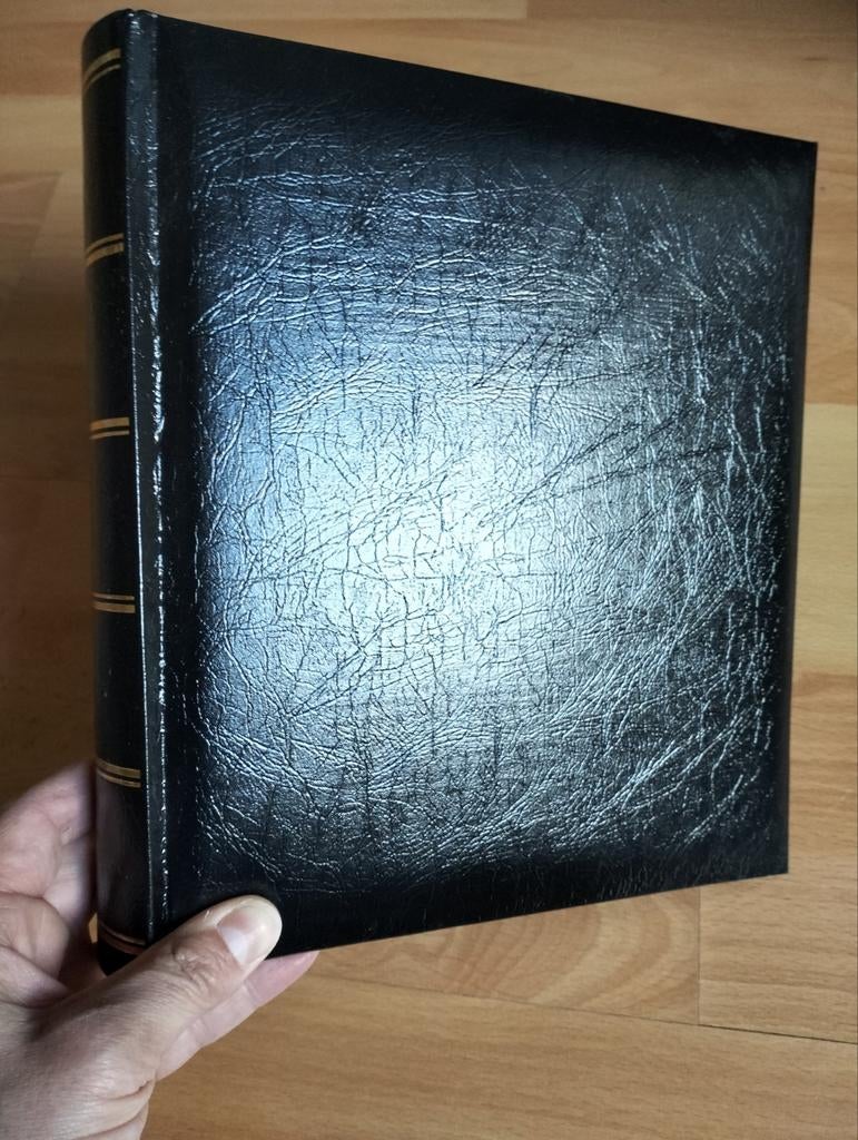 Nieuw Zwart fotoalbum met blanco pagina's, Ophalen of Verzenden, Nieuw