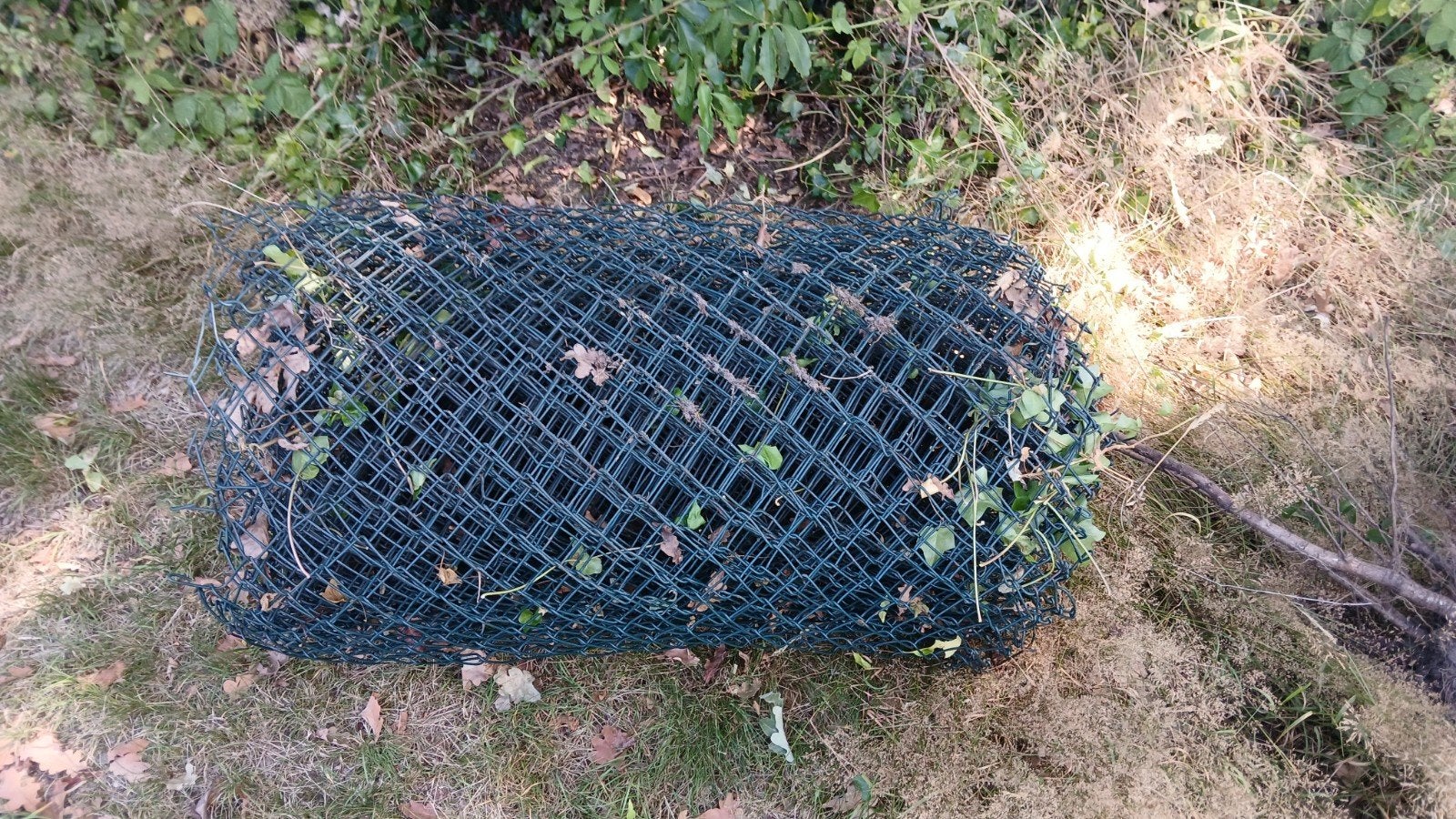 Stevig groen harmonica gaas., Ophalen, Gebruikt, 10 tot 20 meter, Raster