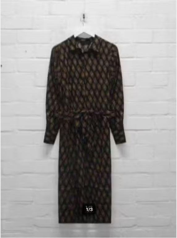 Label DOT - Prachtige Jurk maat 42+44 - Nieuw €159,95, Label DOT, Verzenden, Zwart, Maat 42/44 (L)