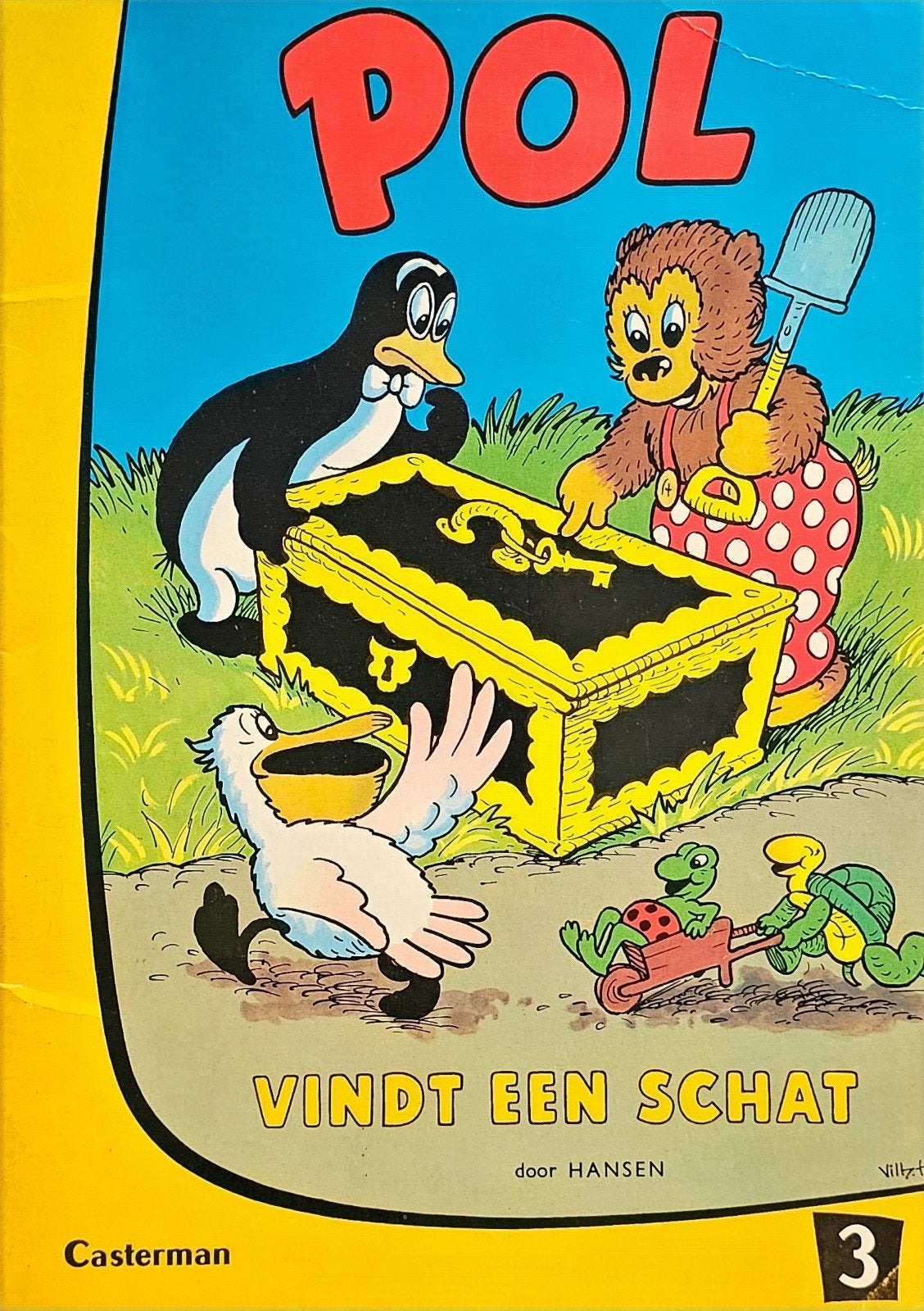 Pol Pel en Pingo - Pol vindt een schat, Ophalen of Verzenden, Gelezen, Hansen, Fictie algemeen