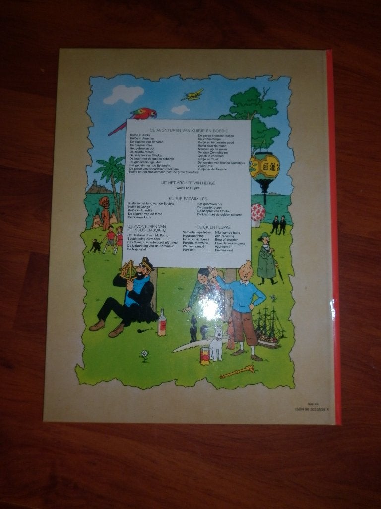 Kuifje in Tibet ISBN:903032659X Hardcover, Boeken, Eén stripboek, Ophalen of Verzenden, Zo goed als nieuw, Hergé