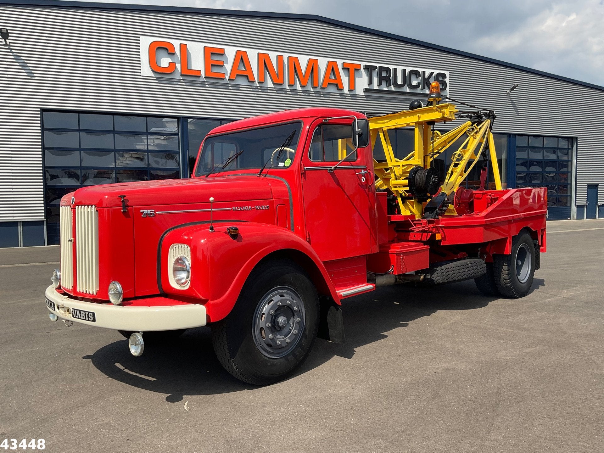Scania Vabis L76 Ernest Holmes wrecker (bj 1965), Achterwielaandrijving, Scania, 209 pk, Te koop
