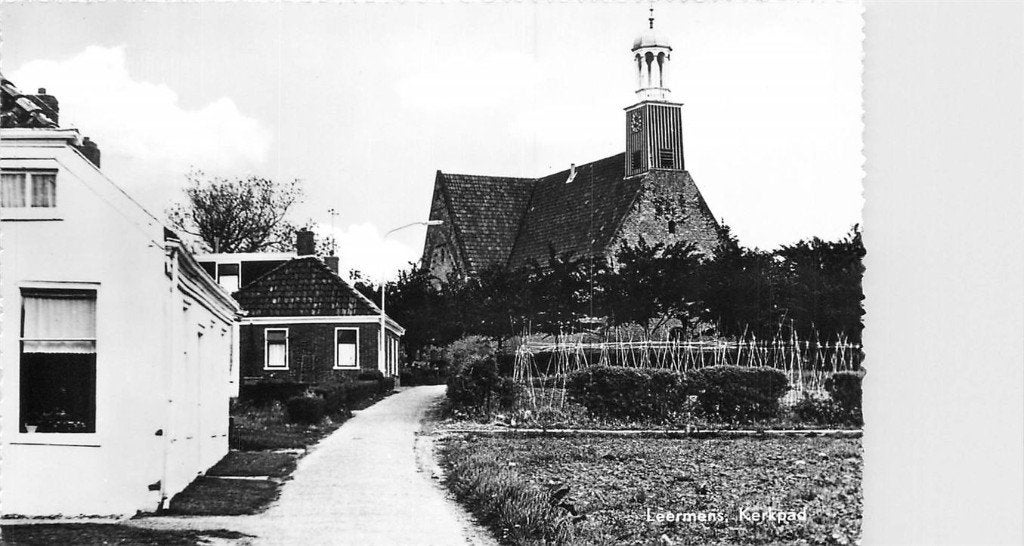 378-336-007 Leermens Kerkpad, Ophalen of Verzenden, Voor 1920, Groningen