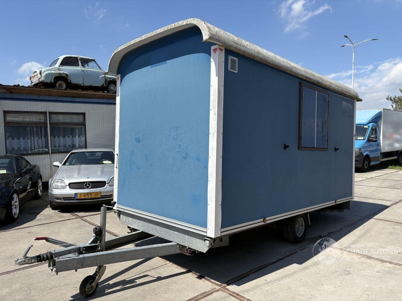 Atec PB1 SCHAFTWAGEN . SCHAFTKEET / PIPOWAGEN / BOUWKEET