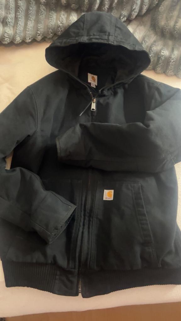 Carhartt jas nieuw maar 3/4x gedragen!, Ophalen of Verzenden, Nieuw, Maat 48/50 (M), Zwart
