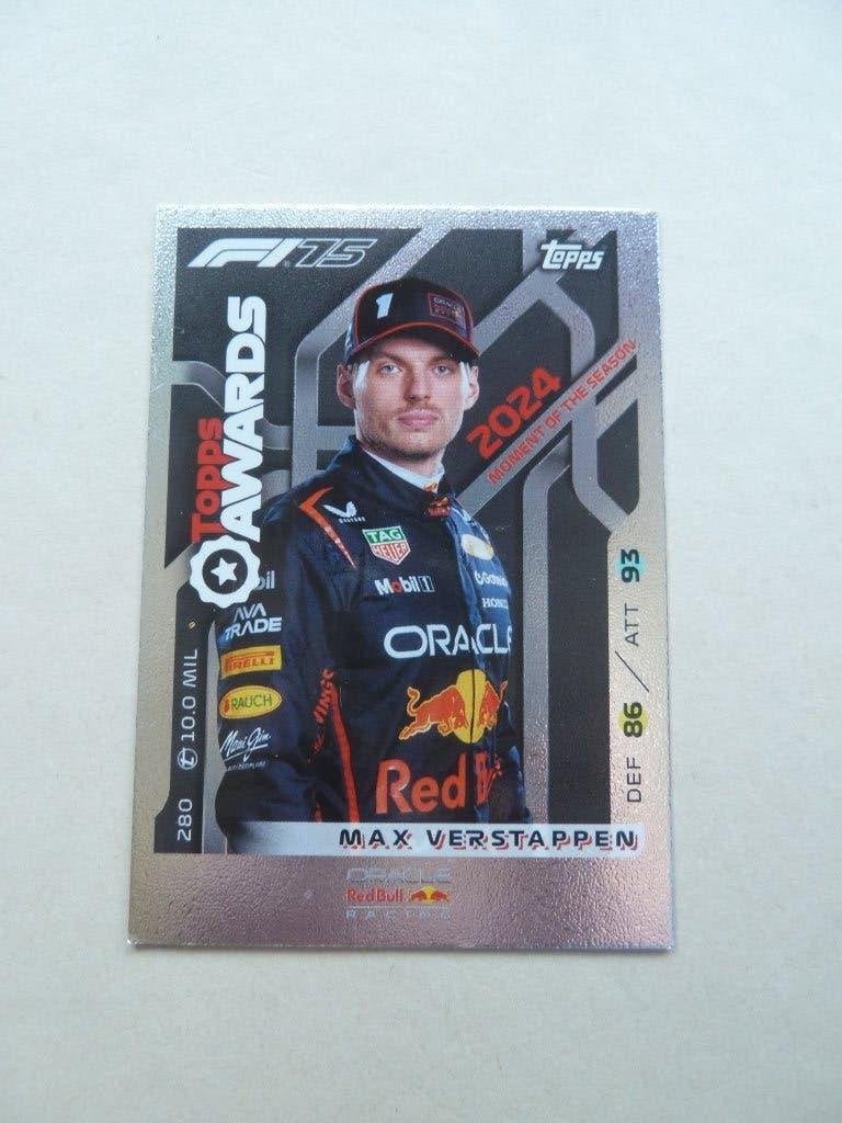 Topps Turbo Attax  Card. Max.Verstappen, Ophalen of Verzenden, Zo goed als nieuw, Overige sporten, Overige typen