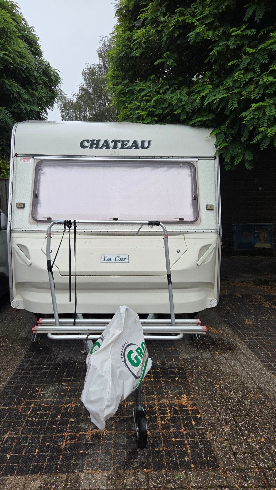 TE HUUR. CHATEAU LA CAR 445, mover, inventaris, vervoeren., Caravans en Kamperen, Caravans, Tot en met 2, Treinzit, 750 - 1000 kg