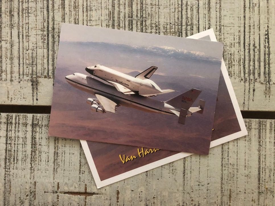 Ansicht NASA, Ophalen of Verzenden, Zo goed als nieuw, Kaart, Foto of Prent