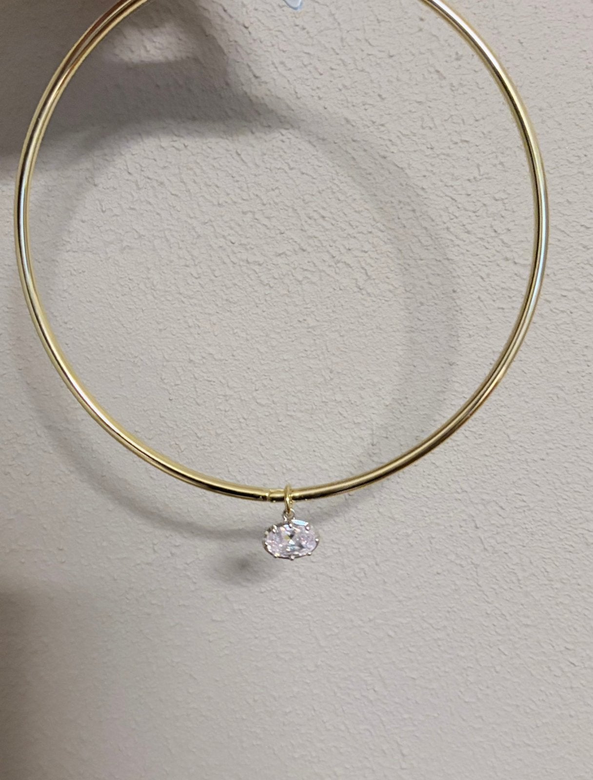 Torque ketting met oval lab saffier nieuw! Inc. vefzenden, Sieraden, Tassen en Uiterlijk, Kettingen, Verzenden, Nieuw, Met edelsteen