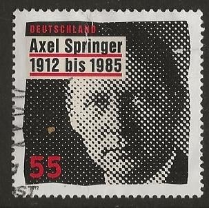 Duitsland 137, Springer voor Reesen, Verzenden, 1990 tot heden, Gestempeld