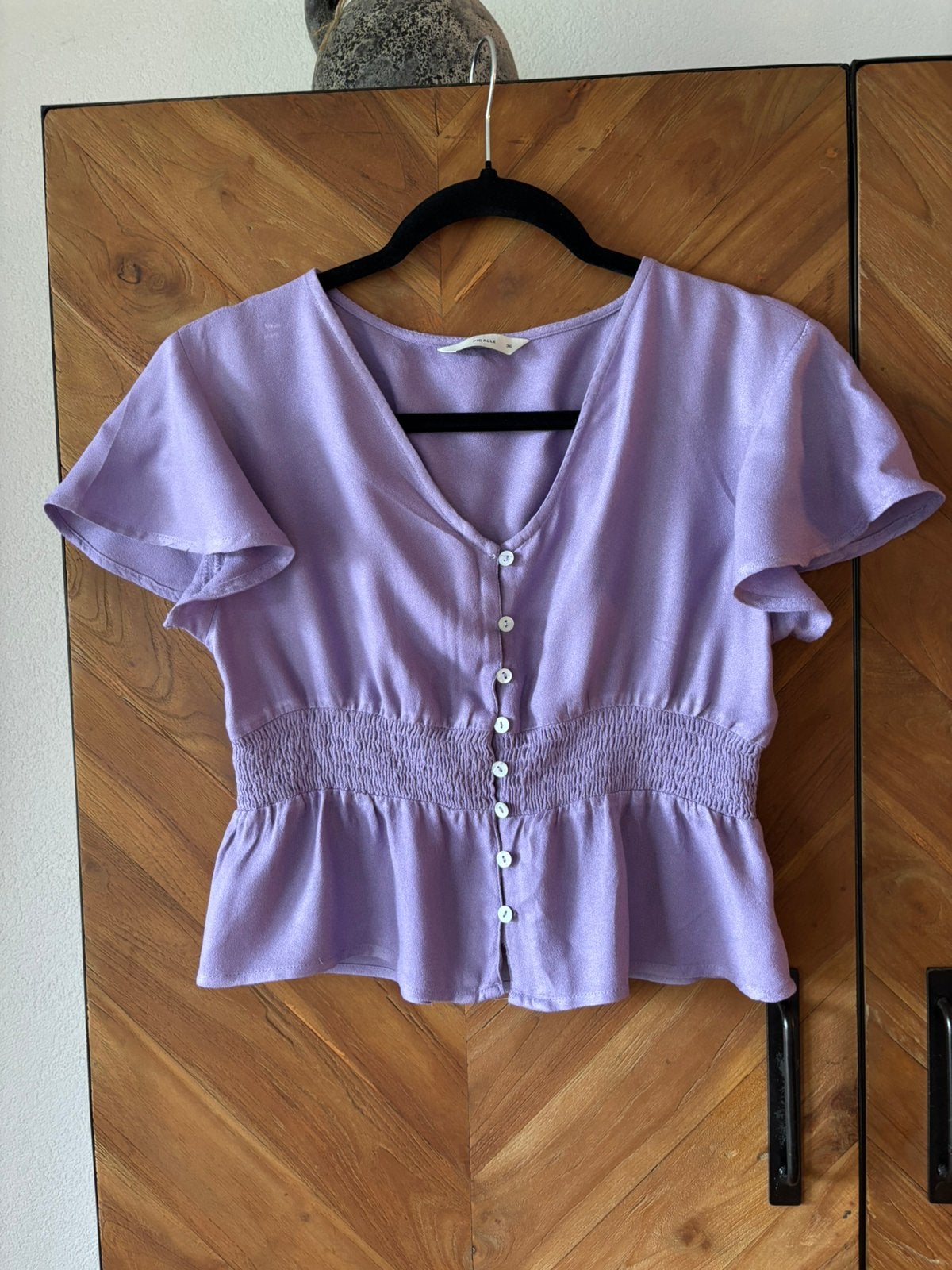 Zgan. Mooie Blouse van Pigalle. Maat 36, Paars, Pigalle, Ophalen of Verzenden, Zo goed als nieuw