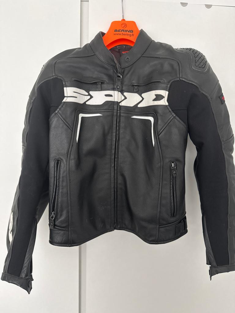 SPIDI leren motorjas dames - Maat 46, Ophalen of Verzenden, Tweedehands, Dames, Jas | leer