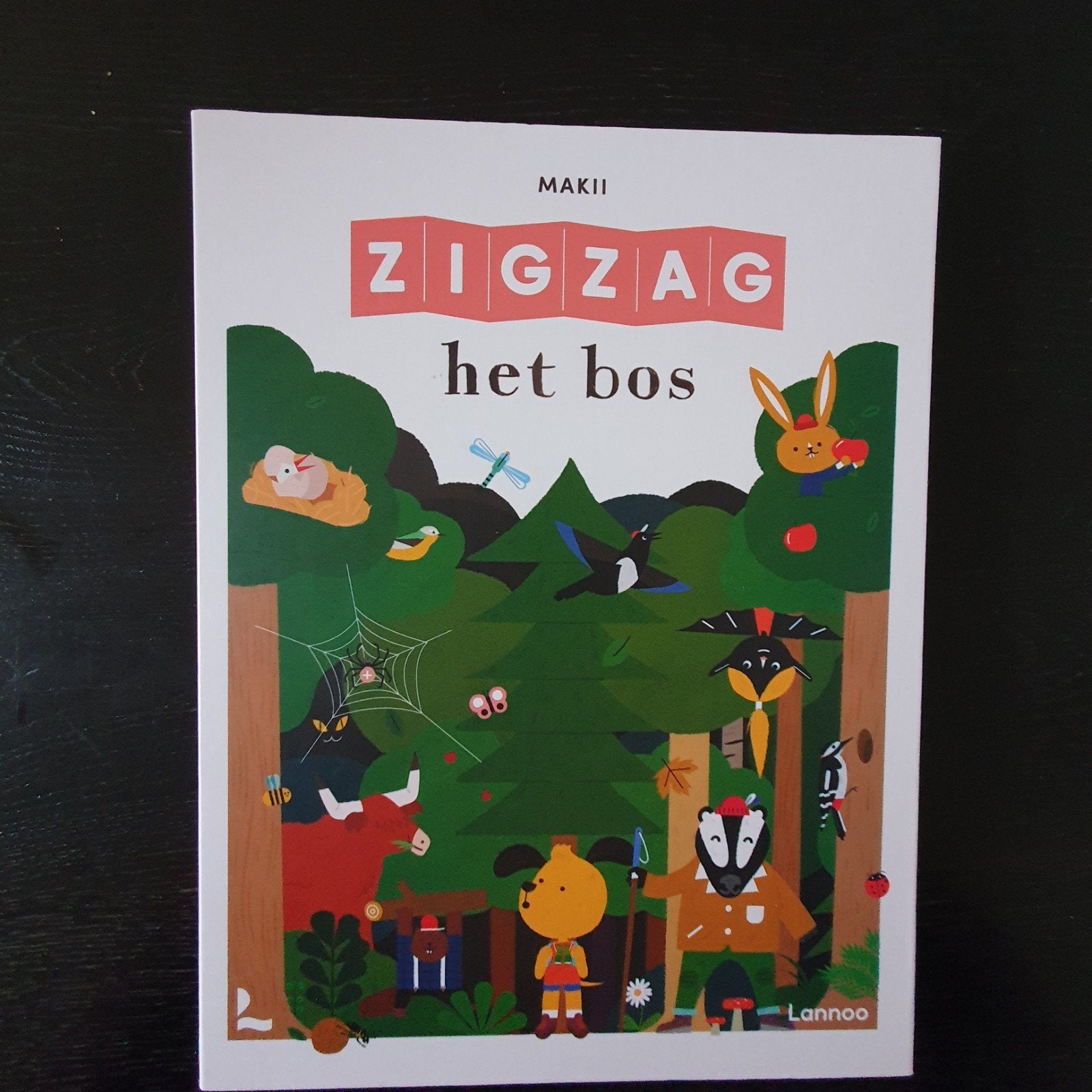 ZigZag het bos - Zoekboek voor kinderen, Gelezen, Fictie algemeen, Jongen of Meisje, Ophalen of Verzenden