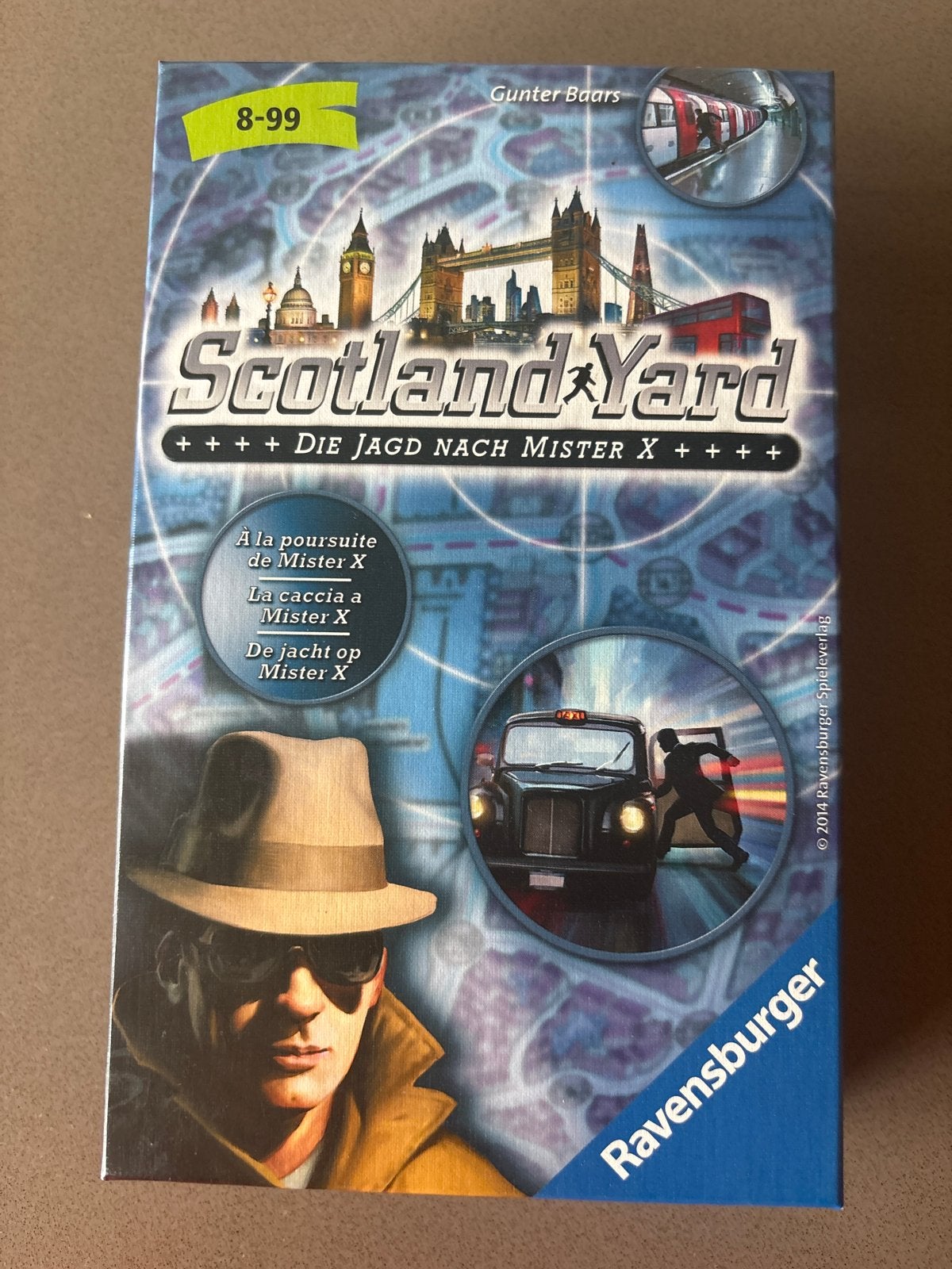Scotland Yard: De jacht op Mister X - Ravensburger, Hobby en Vrije tijd, Gezelschapsspellen | Bordspellen, Drie of vier spelers