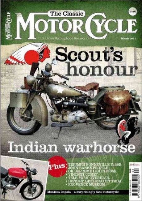 The Classic Motorcycle maart 2011, Boeken, Verzenden, Gelezen