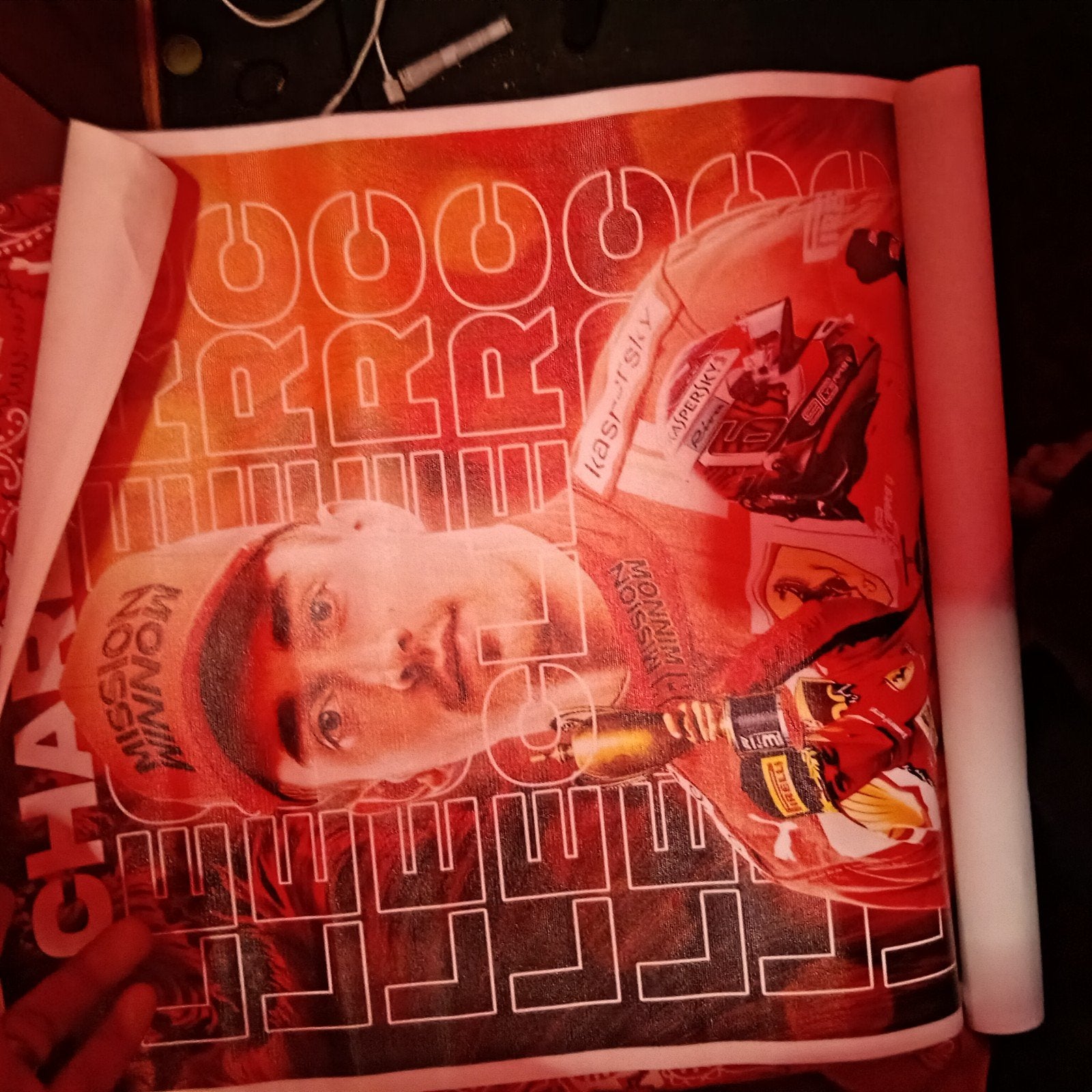 Charles Leclerc F1 Poster - Ferrari Formule 1 Kunst, Huis en Inrichting, Woonaccessoires | Schilderijen, Tekeningen en Foto's