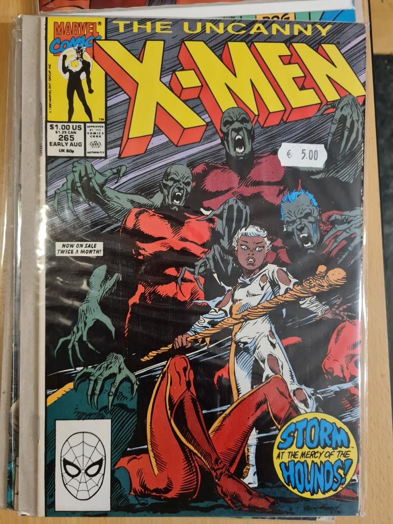 Marvel's Uncanny X-Men nr 265, Boeken, Strips | Comics, Eén comic, Ophalen of Verzenden, Gelezen, Amerika