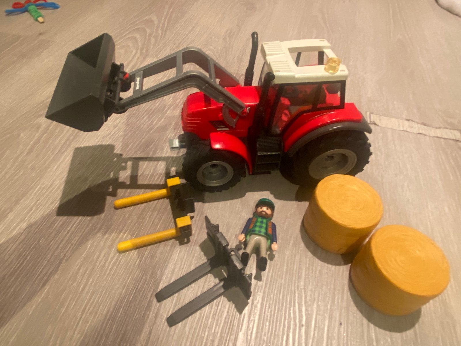 Playmobil Tractor, Ophalen of Verzenden, Zo goed als nieuw