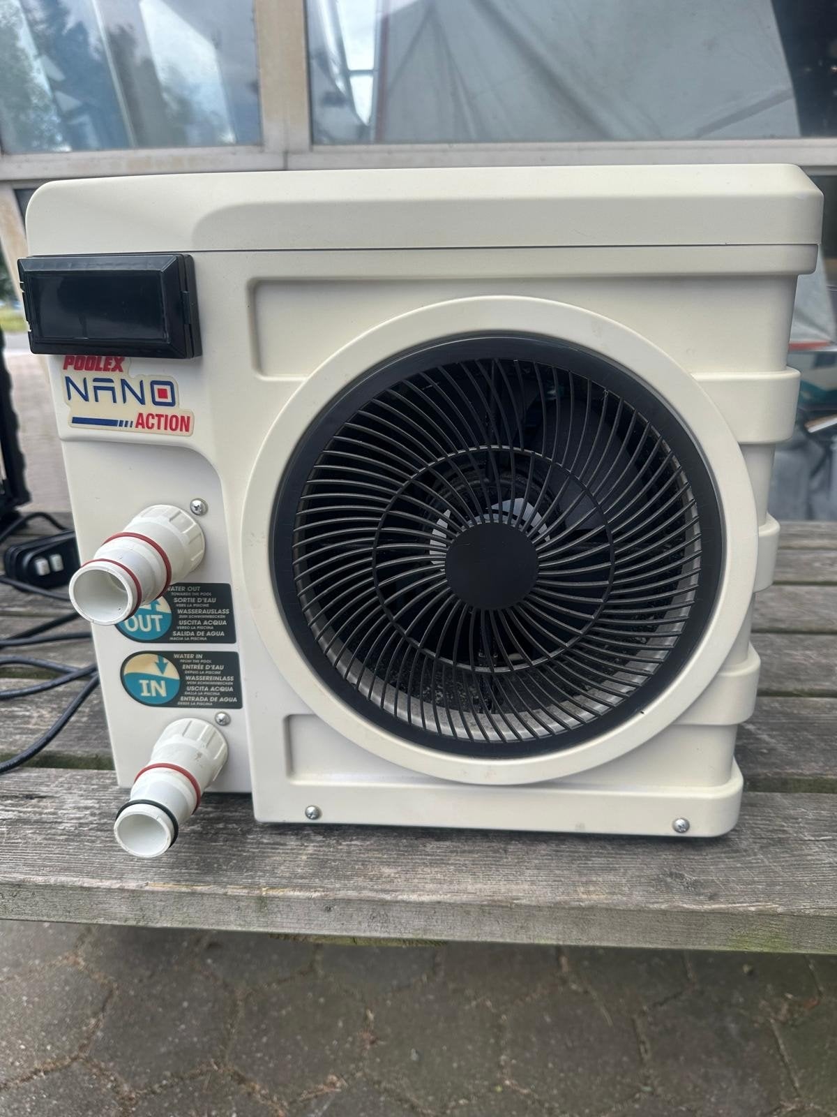 Poolex Nano Action zwembad warmtepomp, Tuin en Terras, Ophalen
