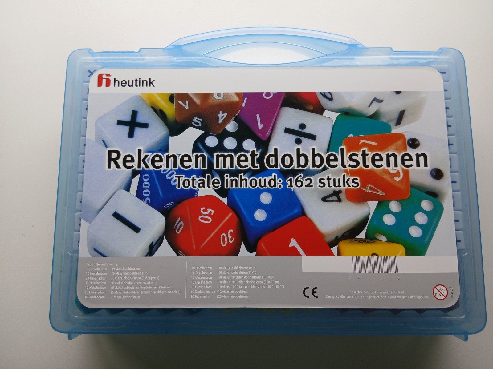 Rekenen met dobbelstenen (Heutink koffer), Ophalen of Verzenden, Zo goed als nieuw, Rekenen