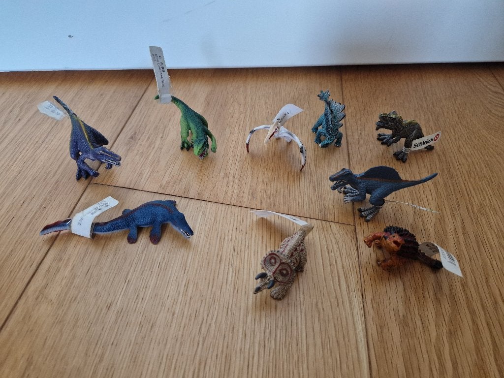 Schleich Dinosaurus set mini twv 45 euro, Ophalen of Verzenden, Nieuw