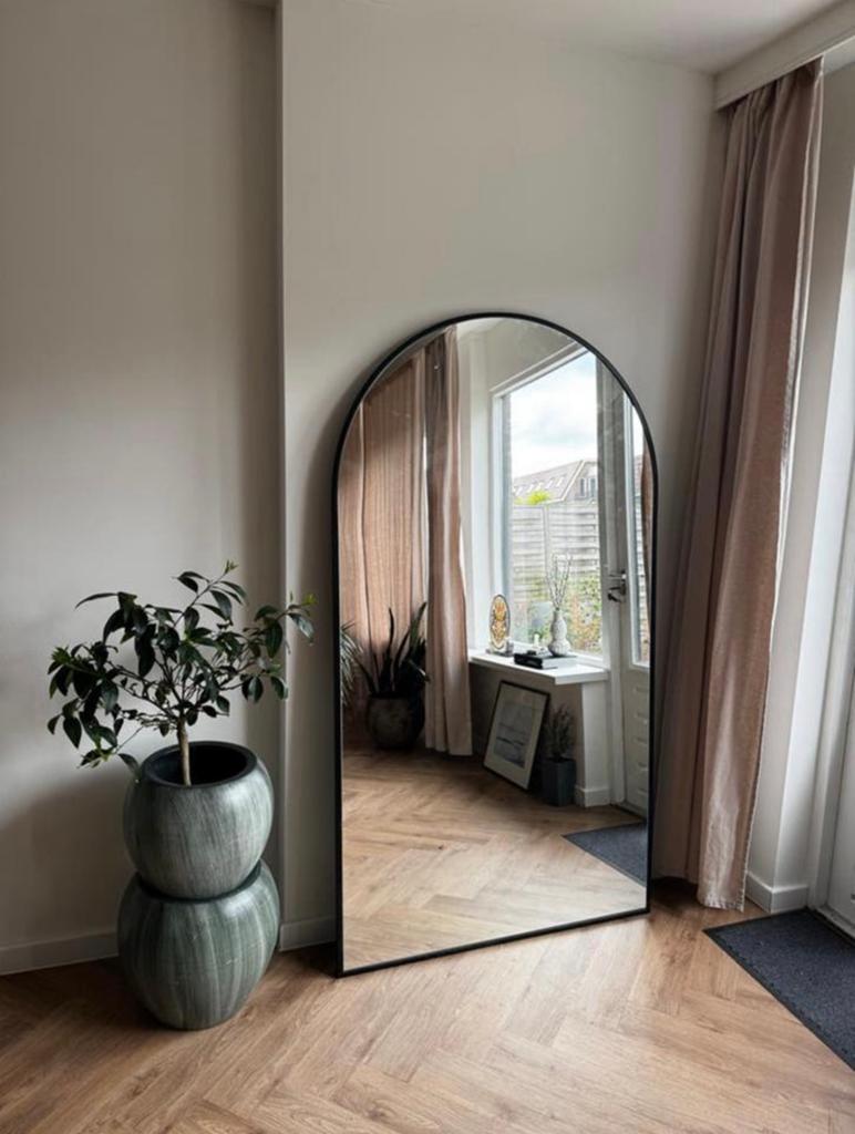 Arch spiegel 180x100, Ophalen, Nieuw, 75 tot 100 cm, Overige vormen