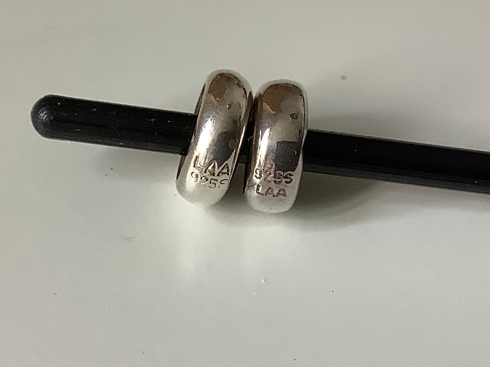 Trollbeads stopper, set van 2, zilver., Ophalen of Verzenden, Zo goed als nieuw, Zilver, Trollbeads