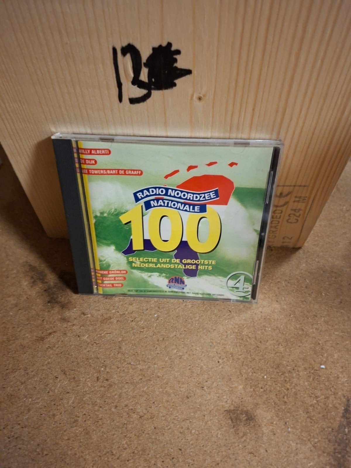 Radio Noordzee Nationale 100 - Grootste Nederlandstalige Hi, Cd's en Dvd's, Gebruikt, Verzamelalbum, Inclusief doosje, Schlager