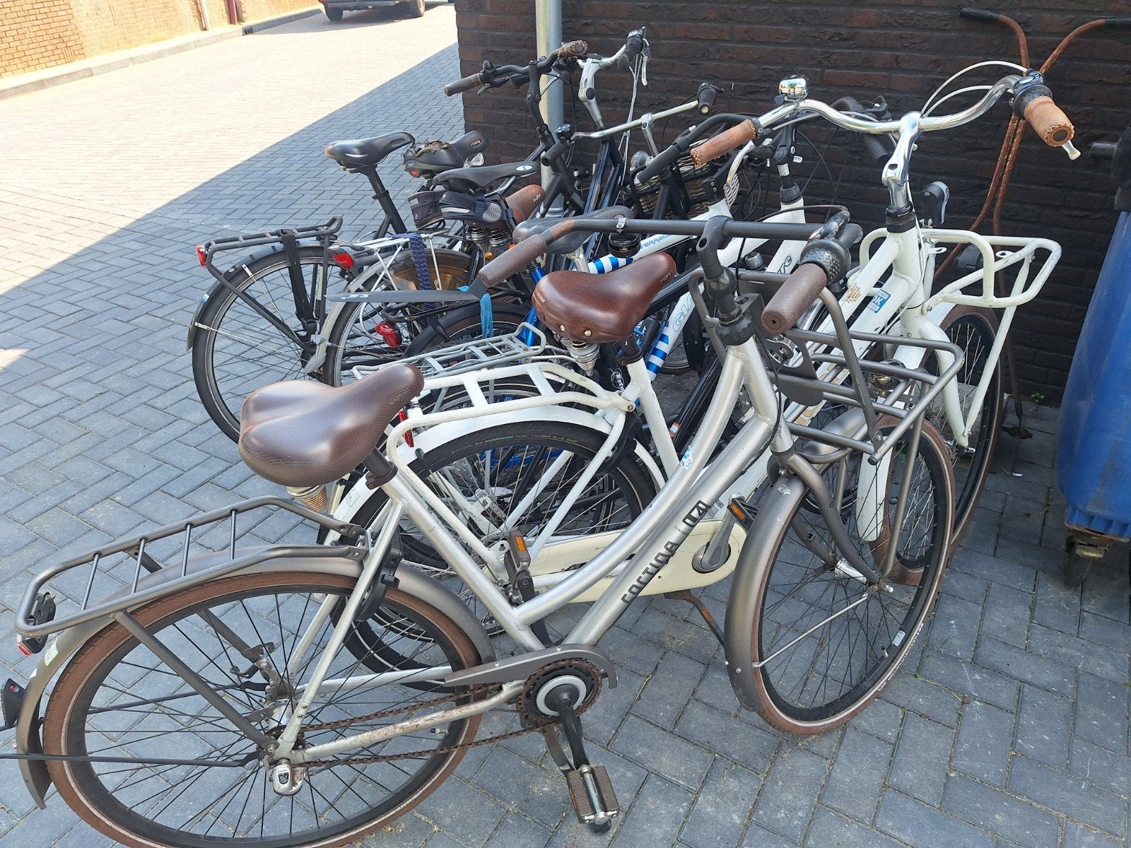 7x fiets , cortine ,trek , giant, Fietsen en Brommers, Fietsen | Dames | Damesfietsen, Ophalen, Schijfrem, Gazelle, 53 tot 56 cm