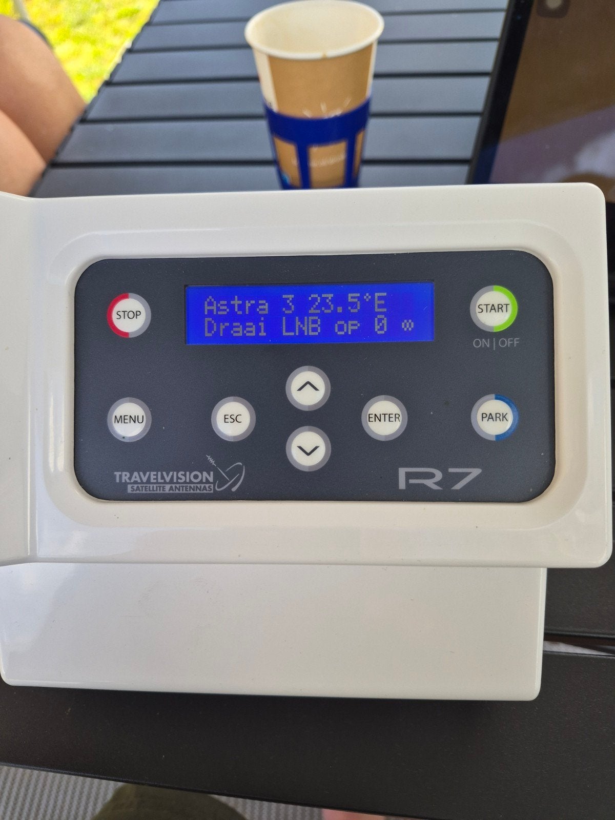 Travel Vision R7 Module - Overcompleet, Audio, Tv en Foto, Schotelantennes, Ophalen of Verzenden, Zo goed als nieuw, (Schotel)antenne-accessoires