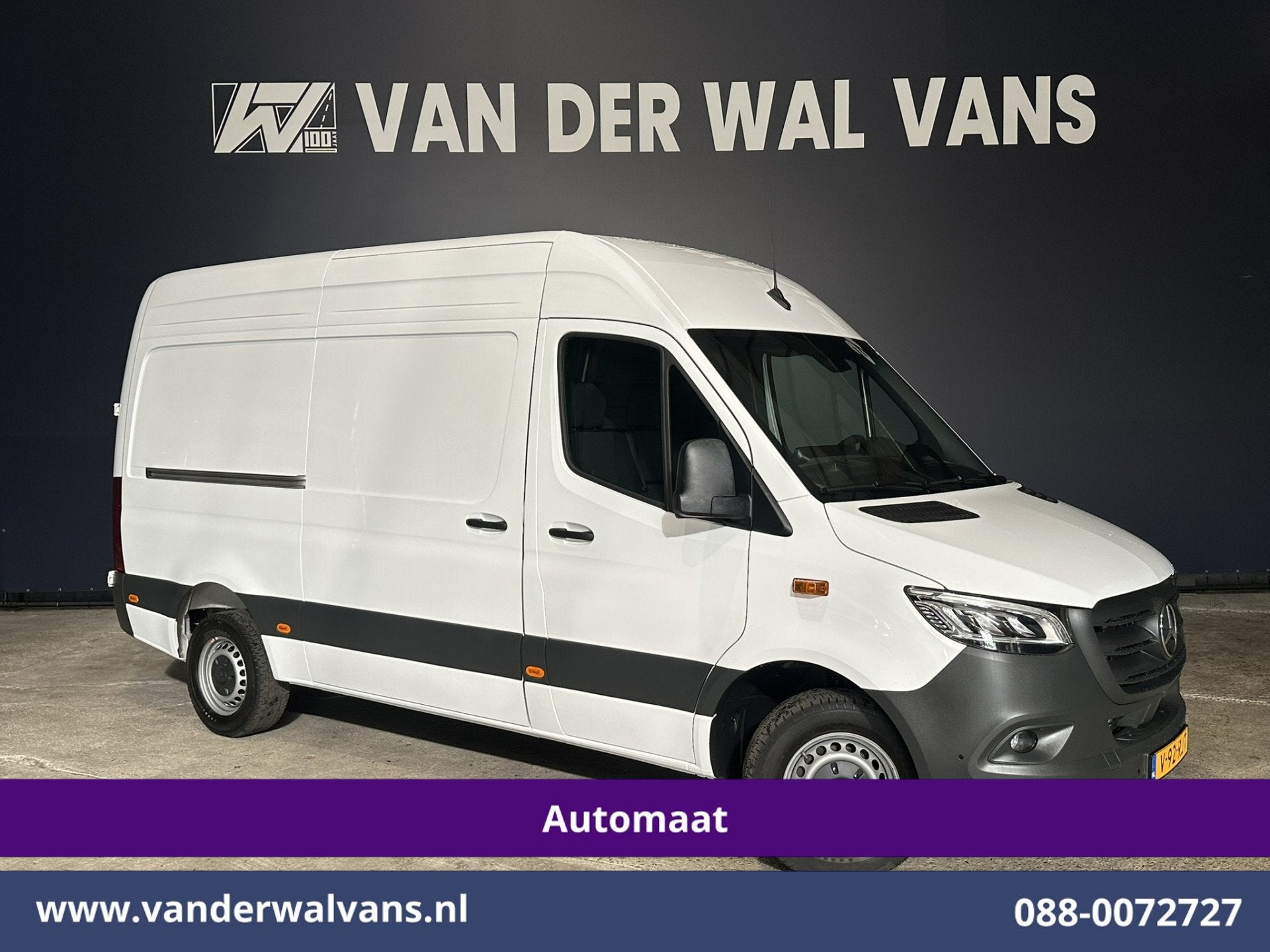 Mercedes-Benz Sprinter 317 CDI 170pk 9G-Tronic Automaat L2H2, Automaat, Dealer onderhouden, Gebruikt, Euro 6