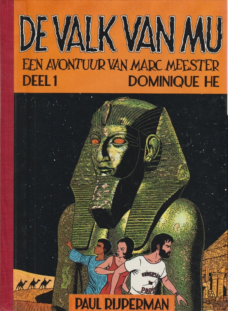 Marc Meesten 1 De Valk van Mu HC oplage 300, Eén stripboek, Ophalen of Verzenden, Zo goed als nieuw