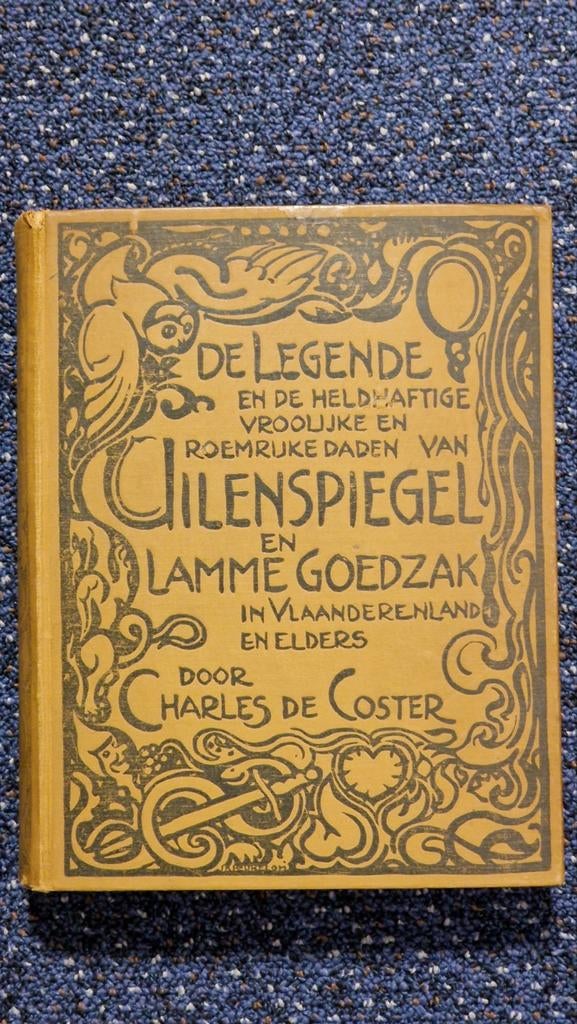 Uilenspiegel en Lamme Goedzak - Charles de Coster, Boeken, Ophalen of Verzenden, Gelezen