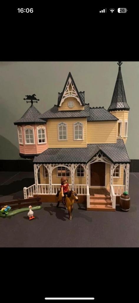 Lucky’s huis en lucky’s slaapkamer playmobil, Ophalen of Verzenden, Zo goed als nieuw