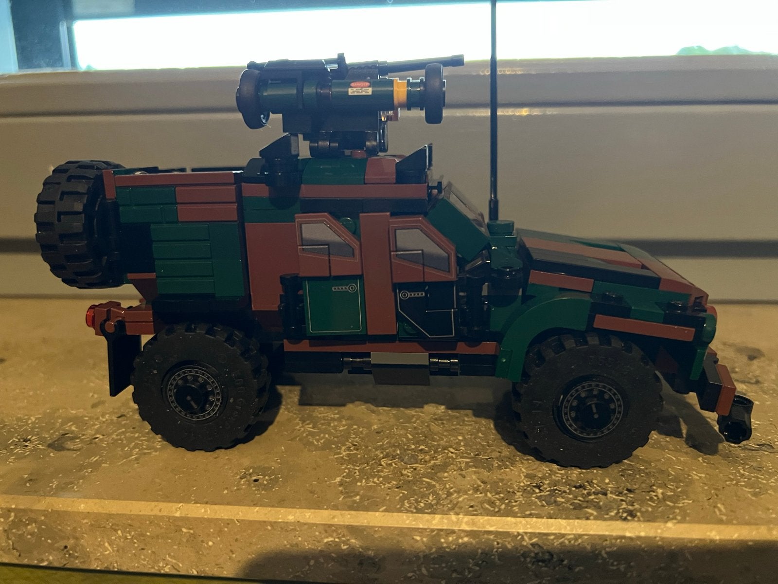 Brickdesigner MATV Special Forces Camo (geprint), Ophalen of Verzenden, Gebruikt, Overige merken