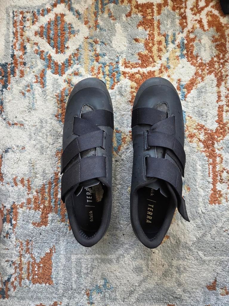 Fizik Terra Powerstrap X4 MTB Schoenen Zwart, Fietsen en Brommers, Fietsaccessoires | Fietskleding, Gebruikt, Heren, Schoenen