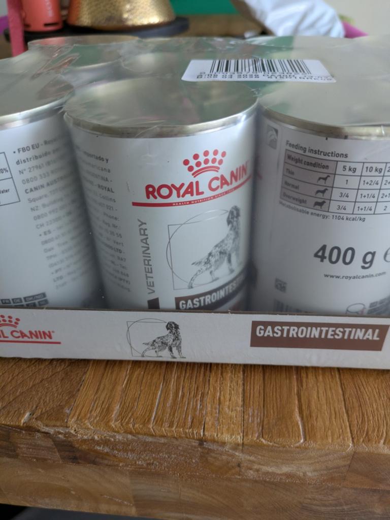 Royal Canin gastrointestinal 12 blikken, Ophalen, Hond