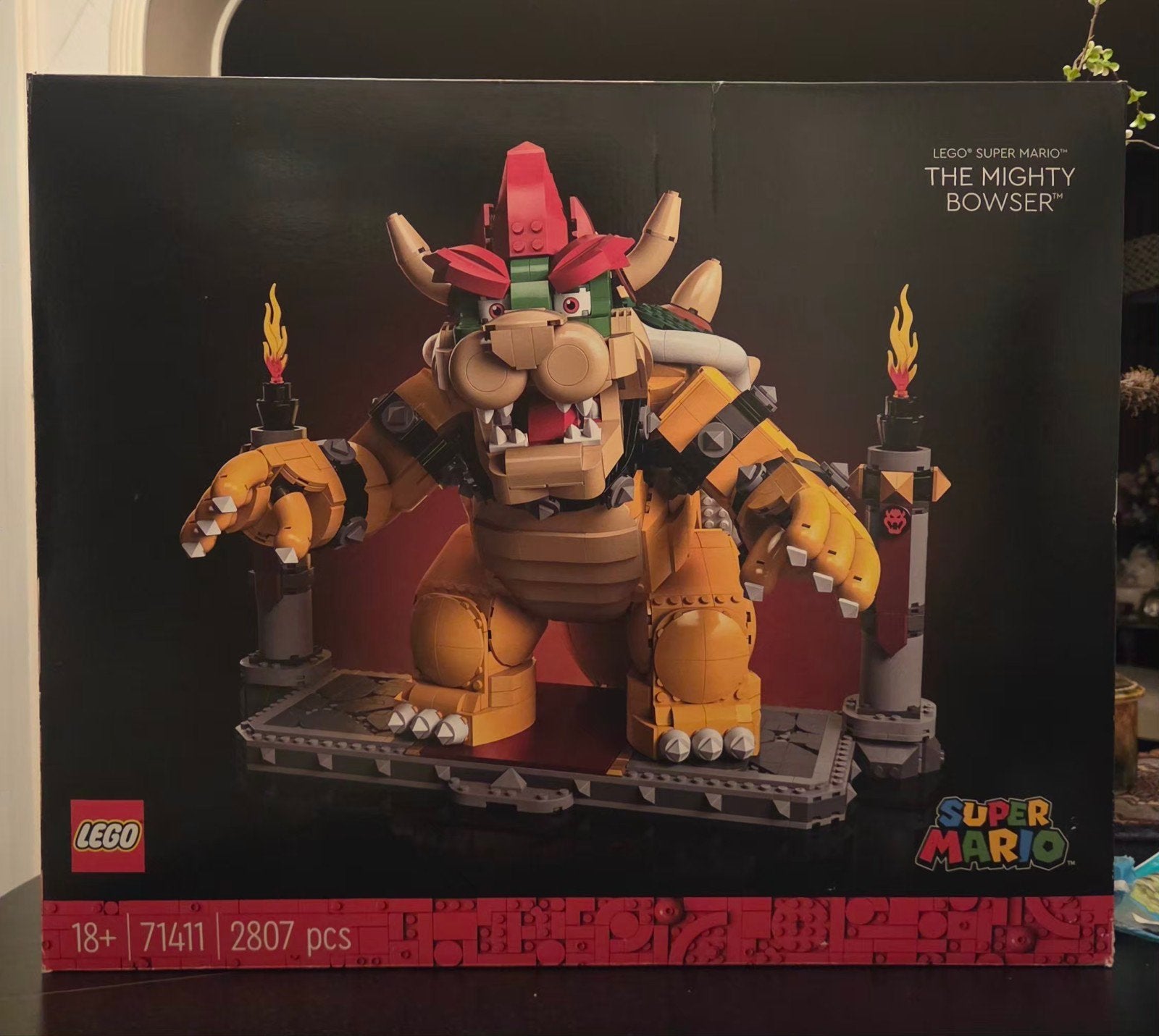Lego the MIGHTY BOWSER - 71411, Kinderen en Baby's, Lego, Ophalen of Verzenden, Zo goed als nieuw, Compleet