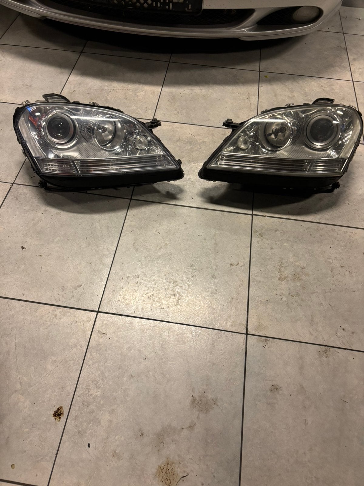 Koplampen mercedes ml w164, Ophalen of Verzenden, Gebruikt, Mercedes-Benz