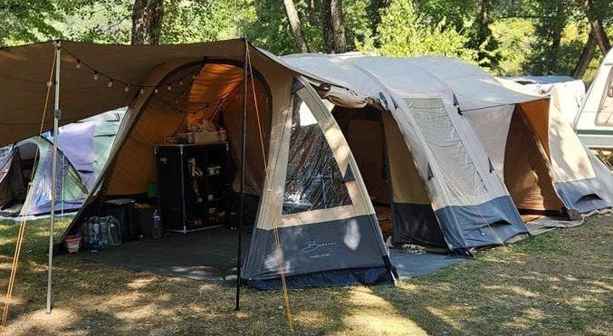 Bardani Prestige 410 RSC - Ruime 5-persoons tent, Ophalen, Gebruikt, Tot en met 5