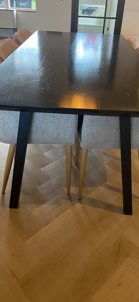 2 setjes tafelpoten WOOOD, Ophalen, Tafelpoot, 50 tot 100 cm, Vierkant