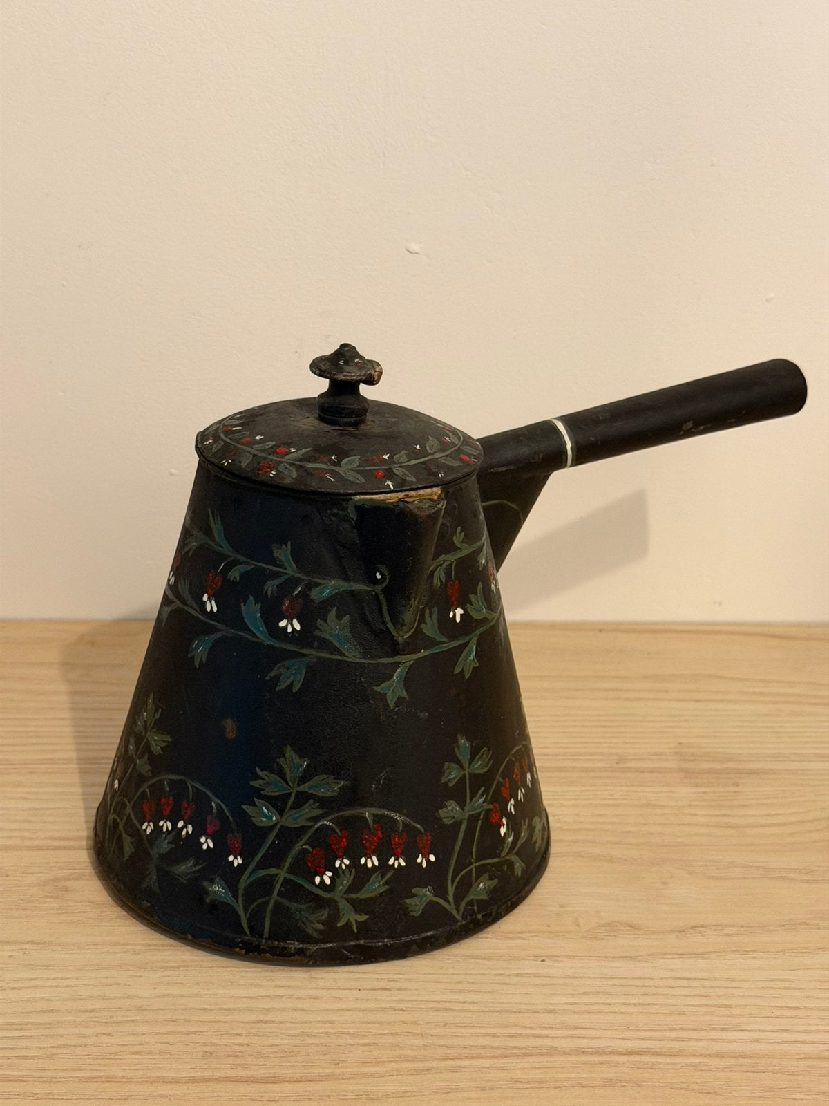 Vintage handgeschilderde Hindelooper / Assendelfter Kan, Ophalen of Verzenden