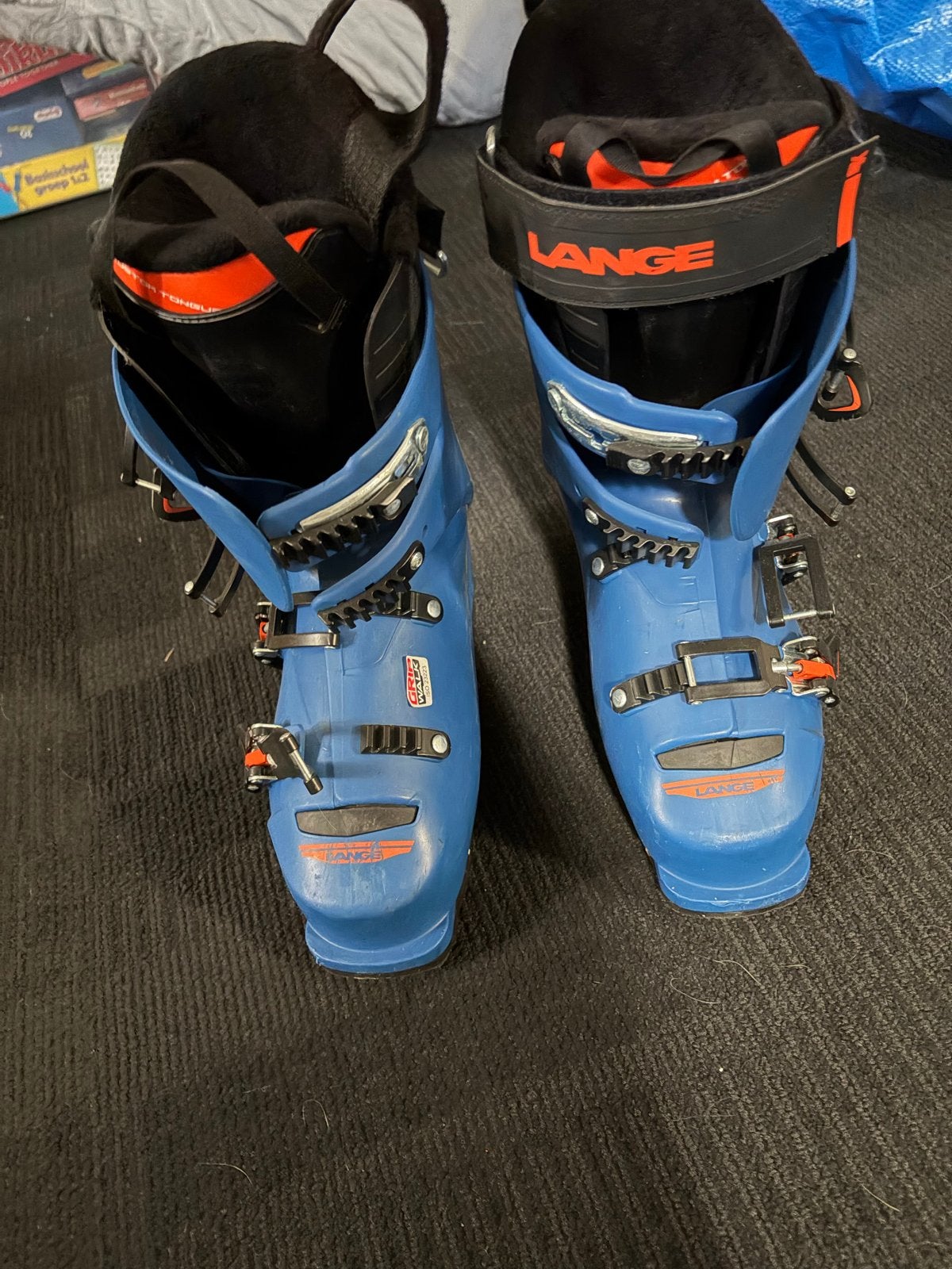 Lange Skischoenen - Maat 255 (296 mm) - Zo goed als nieuw, Sport en Fitness, Skiën en Langlaufen, Schoenen, Zo goed als nieuw