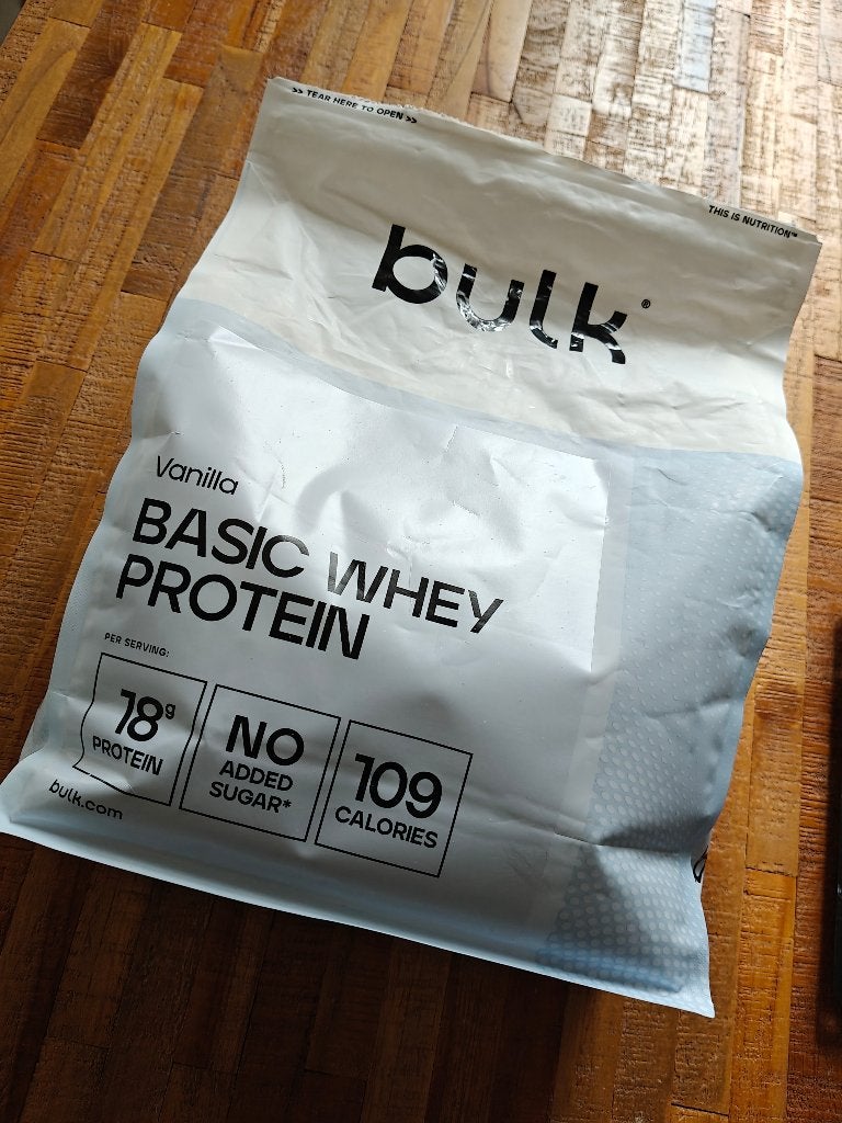 Bulk Basic Whey Protein Vanilla 2,25kg, Ophalen of Verzenden, Nieuw, Poeder of Drank