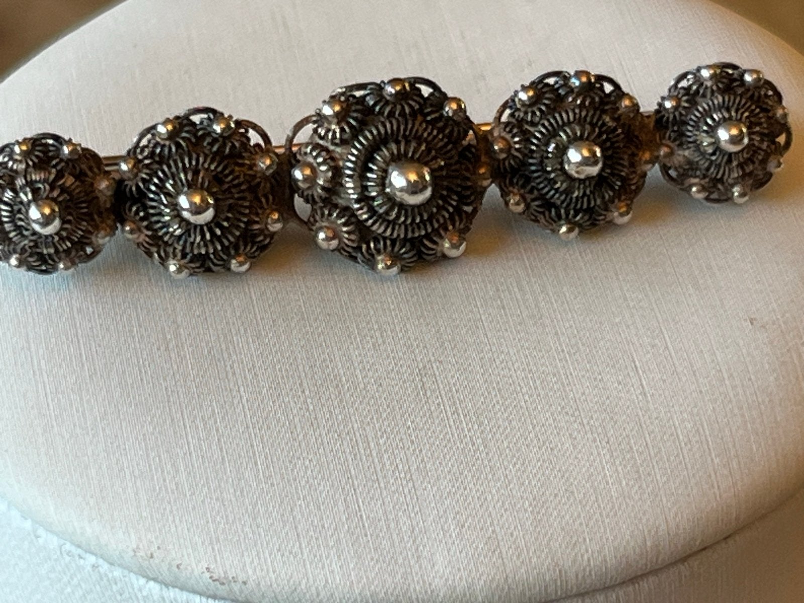 Antieke Zilveren Zeeuwse Broche - Getest door Juwelier, 4 tot 7 cm, Verzenden, Zo goed als nieuw, Zilver
