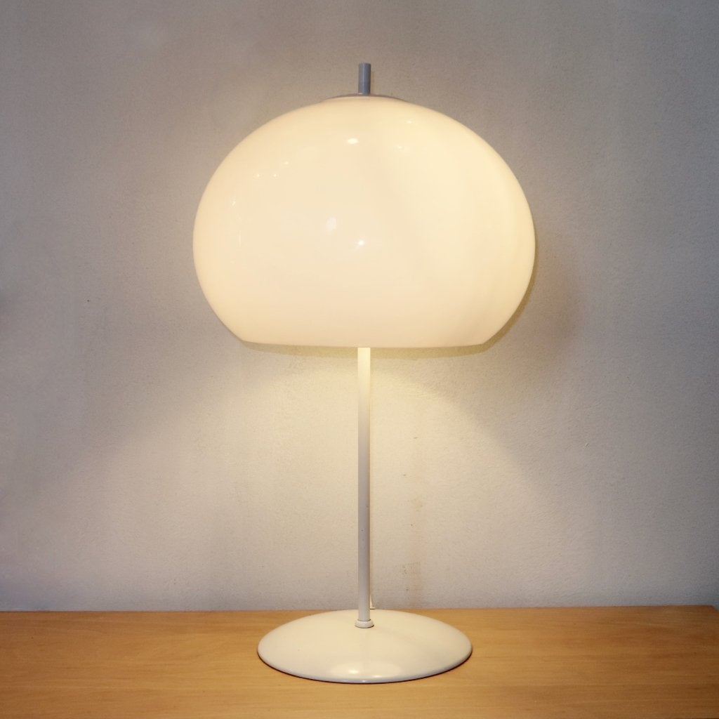 tafellamp Dijkstra mushroom jaren zeventig, Gebruikt, Overige merken, Vintage, Paddenstoellamp