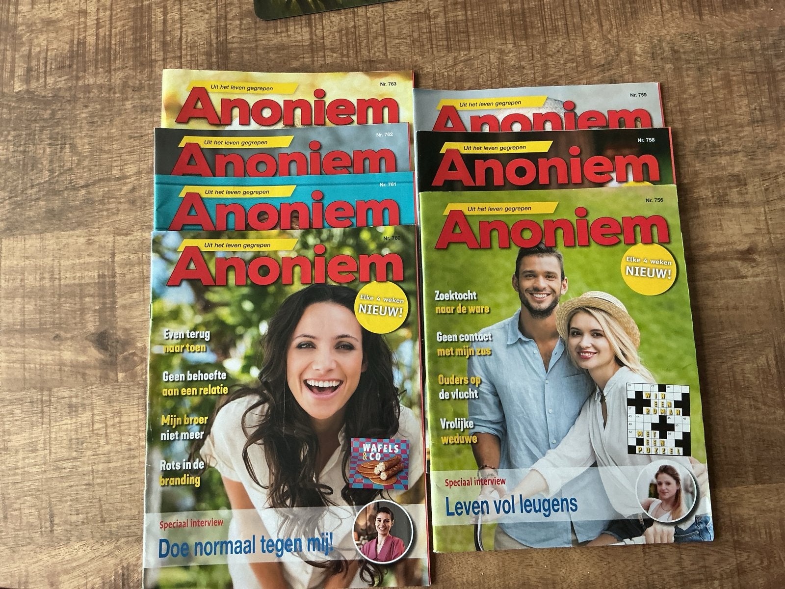 Tijdschrift Anoniem - Diverse Nummers 2026, Ophalen of Verzenden, Zo goed als nieuw, Damesbladen