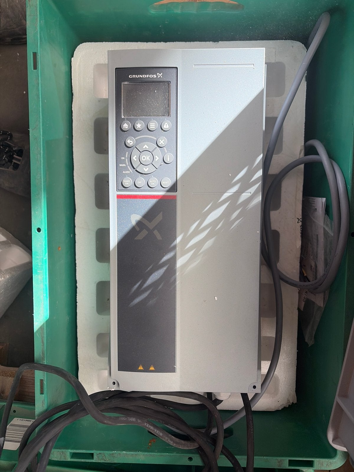 Grundfos CUE203P3K55T5Z5H1XGXXXSXXXXAXBKCXXXXDX, Ophalen