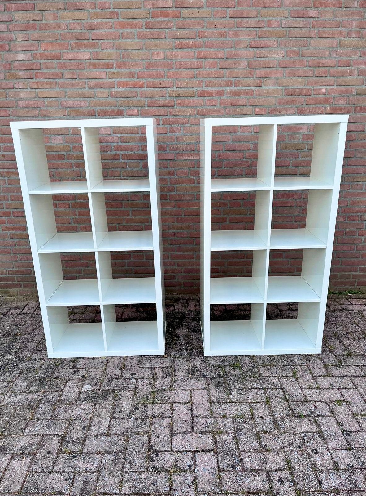 IKEA KALLAX hoogglans wit | Per stuk €70 of als set €125, Ophalen