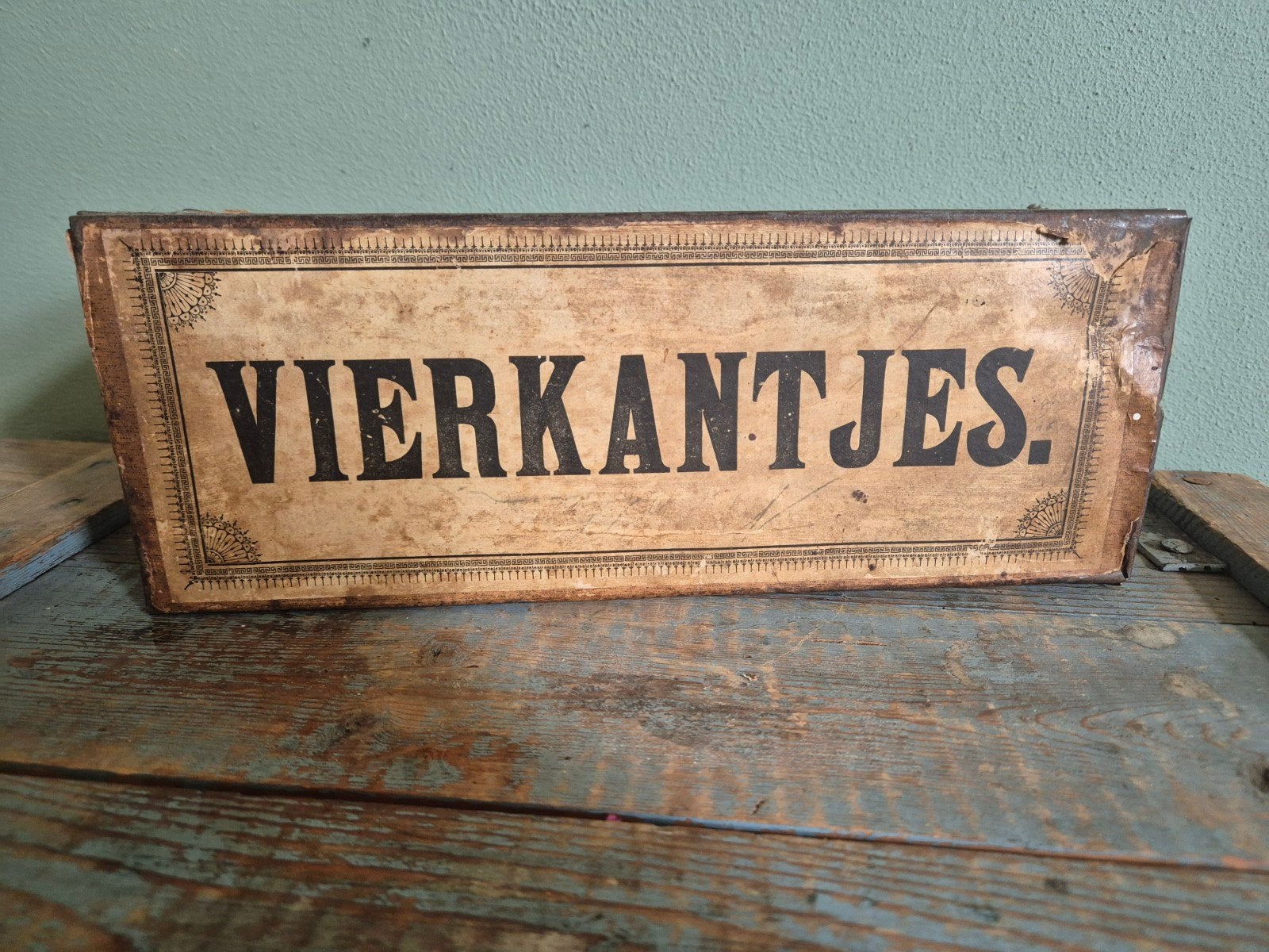 stokoud koekblik vierkantjes, Ophalen of Verzenden